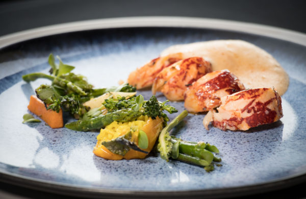 Plat homard La voile blanche