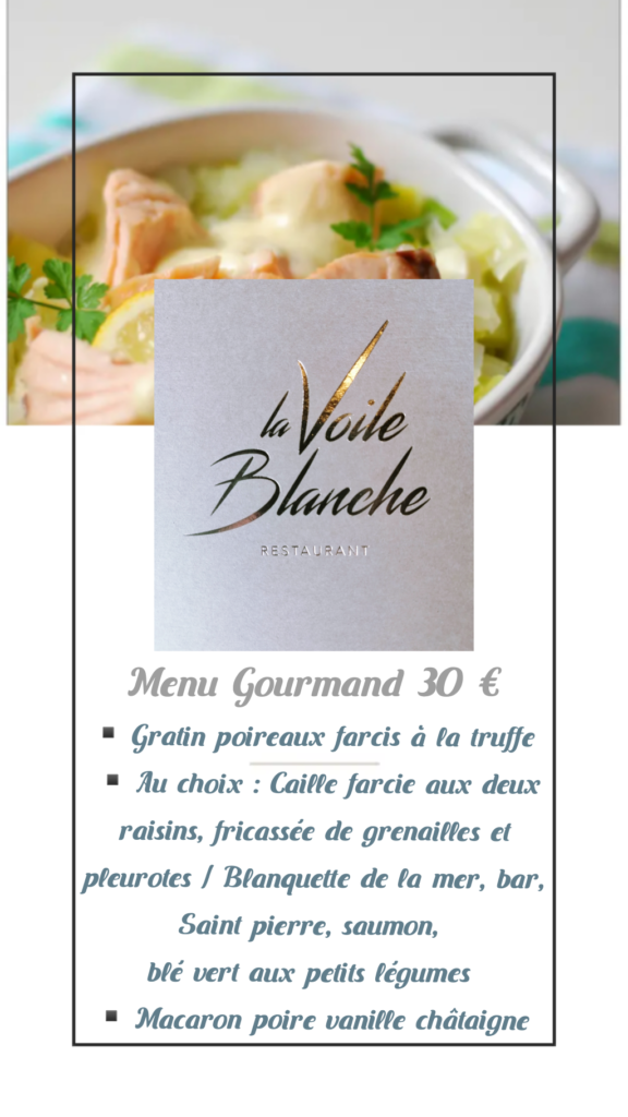 Menu Gourmand 2