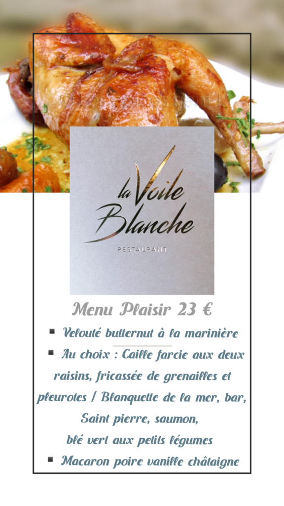 Menu Plaisir 2