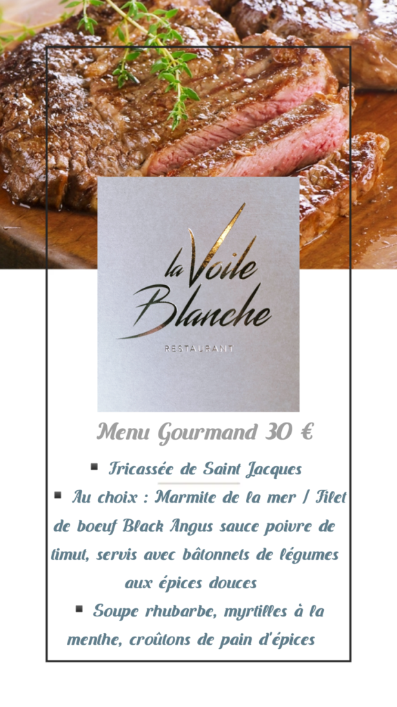 Menu Gourmand 2