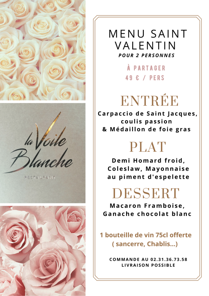 MENU ST VALENTIN
